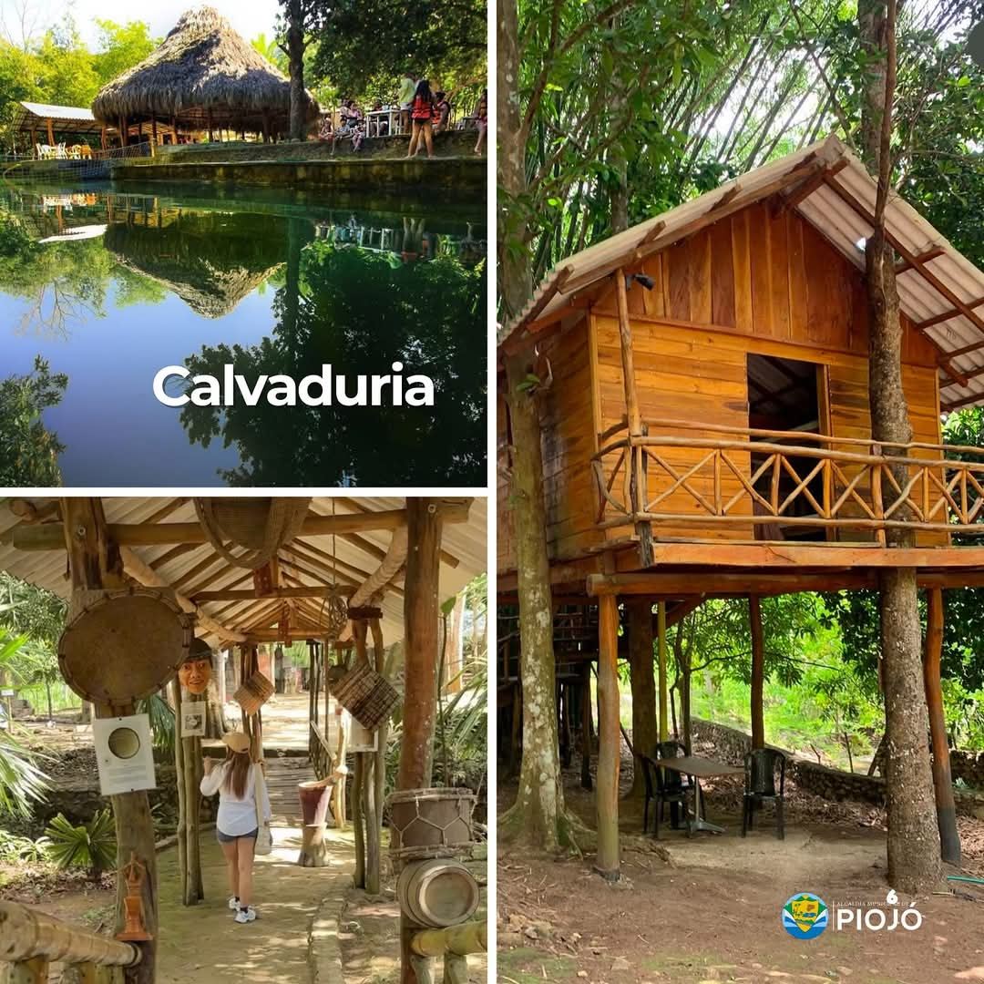 Cabañas y espacios de Calvaduría, senderismo empresarial en Piojó